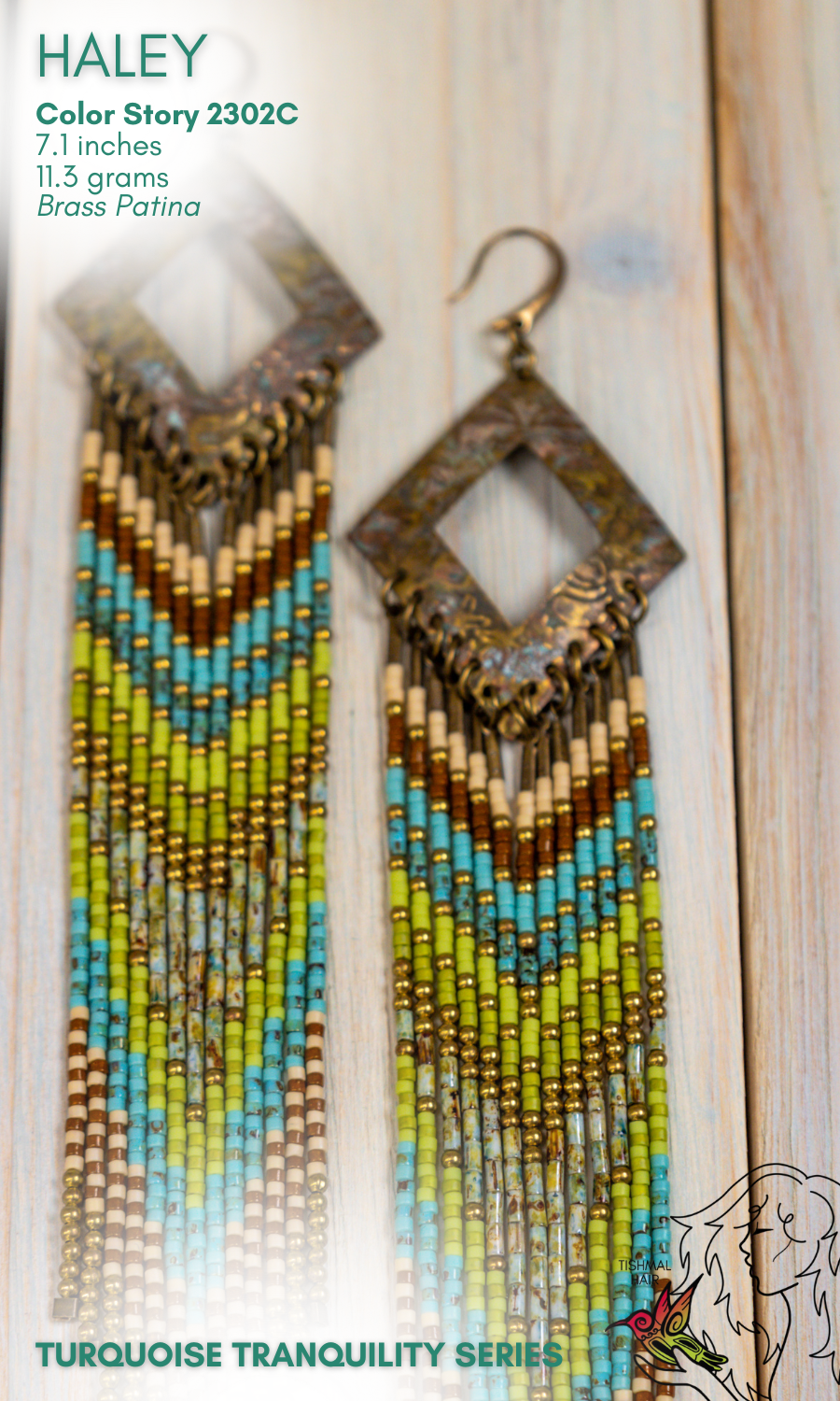 Turquoise Tranquility Haley Earrings 2302C