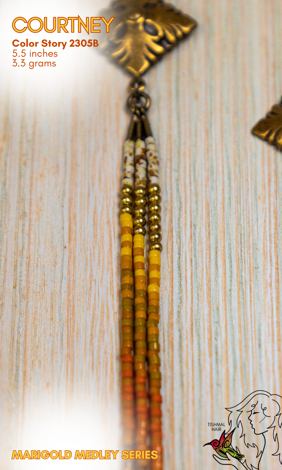 Marigold Medley Courtney Earrings 2305B