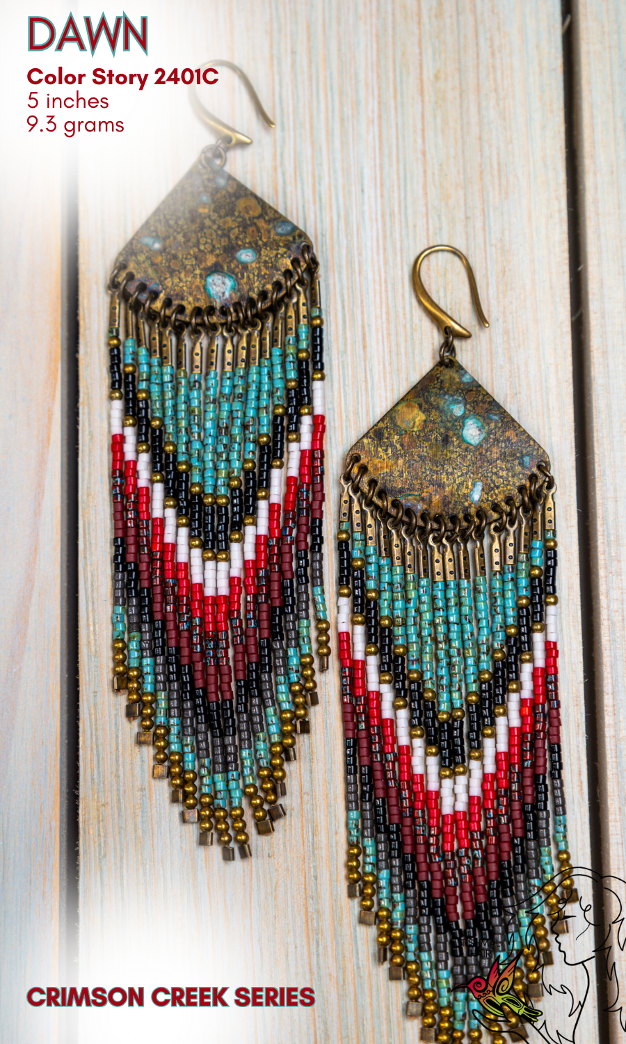 Crimson Creek Dawn Earrings 2401C