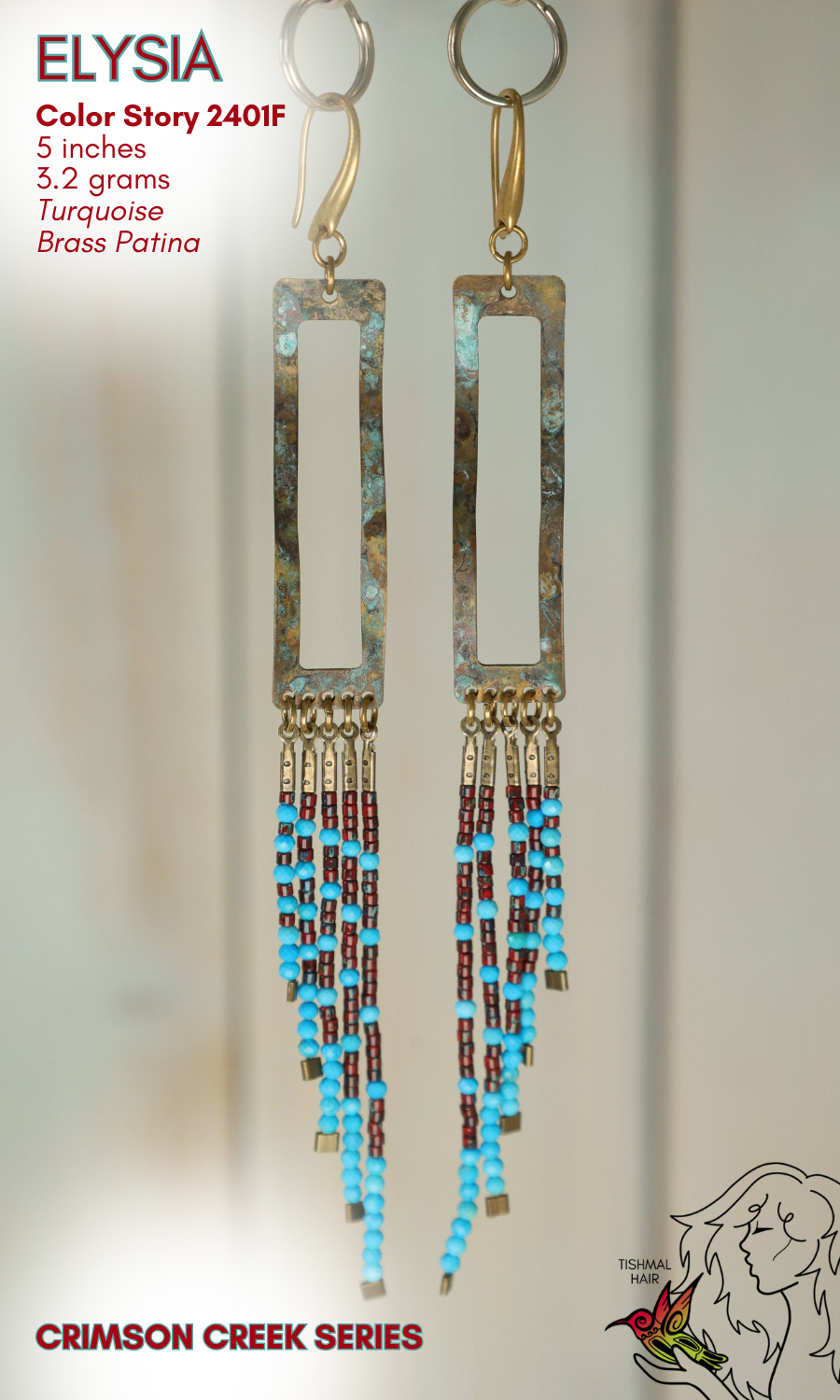 Crimson Creek Elysia Earrings 2401F