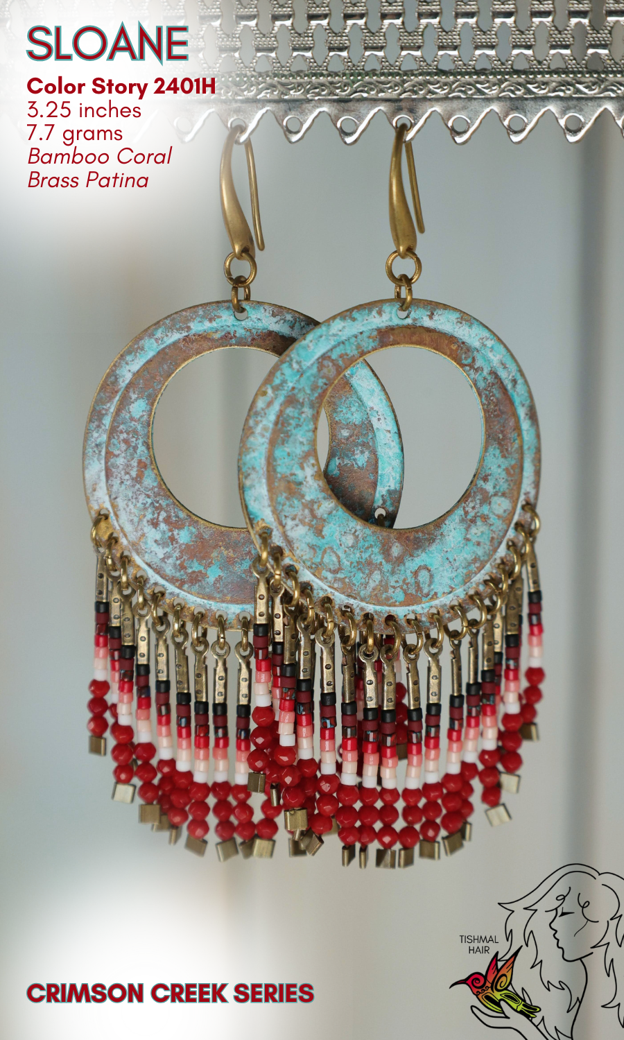 Crimson Creek Sloane Earrings 2401H