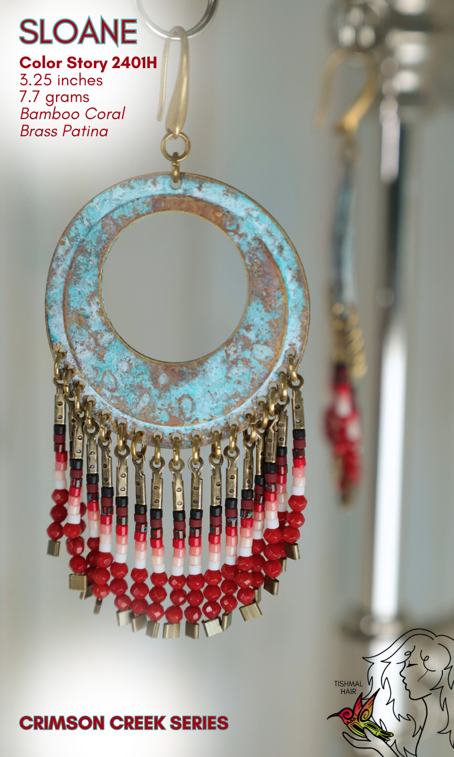 Crimson Creek Sloane Earrings 2401H