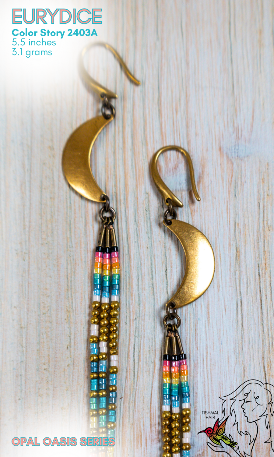 Opal Oasis Eurydice Earrings 2403A