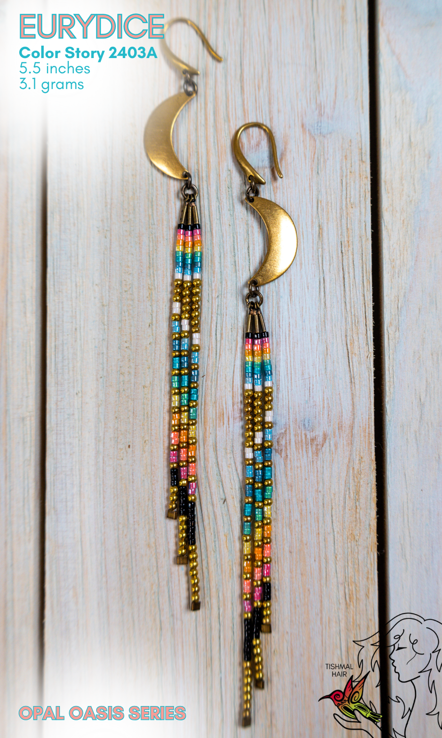 Opal Oasis Eurydice Earrings 2403A