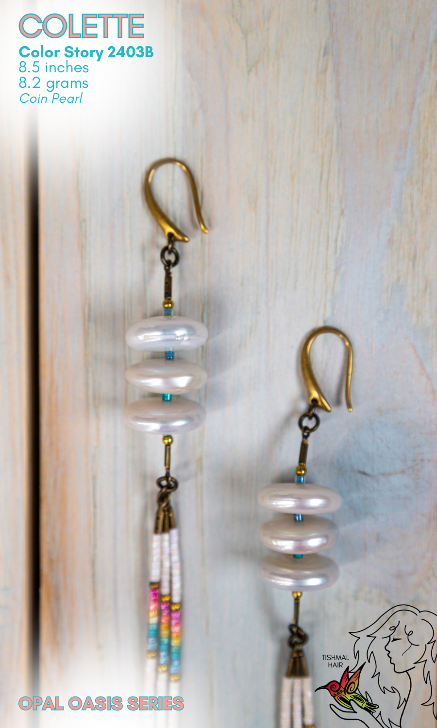 Opal Oasis Colette Earrings 2403B