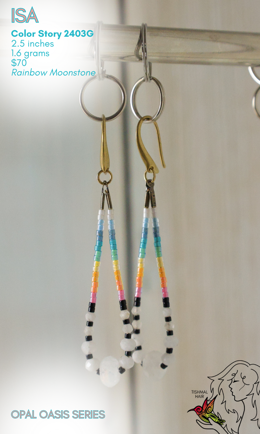 Opal Oasis Isa Earrings 2403G