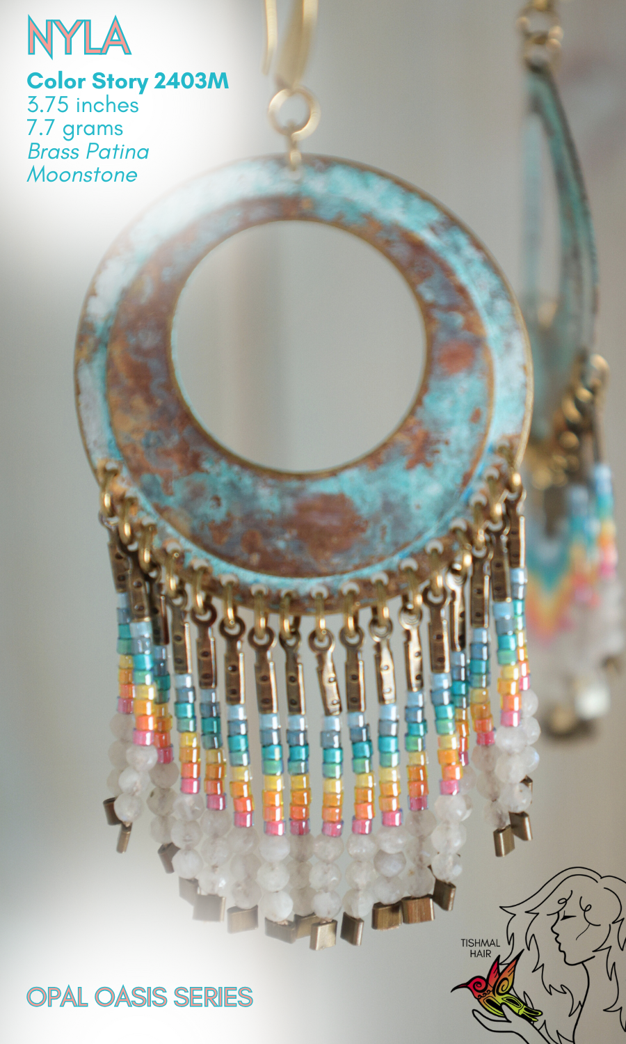 Opal Oasis Nyla Earrings 2403M