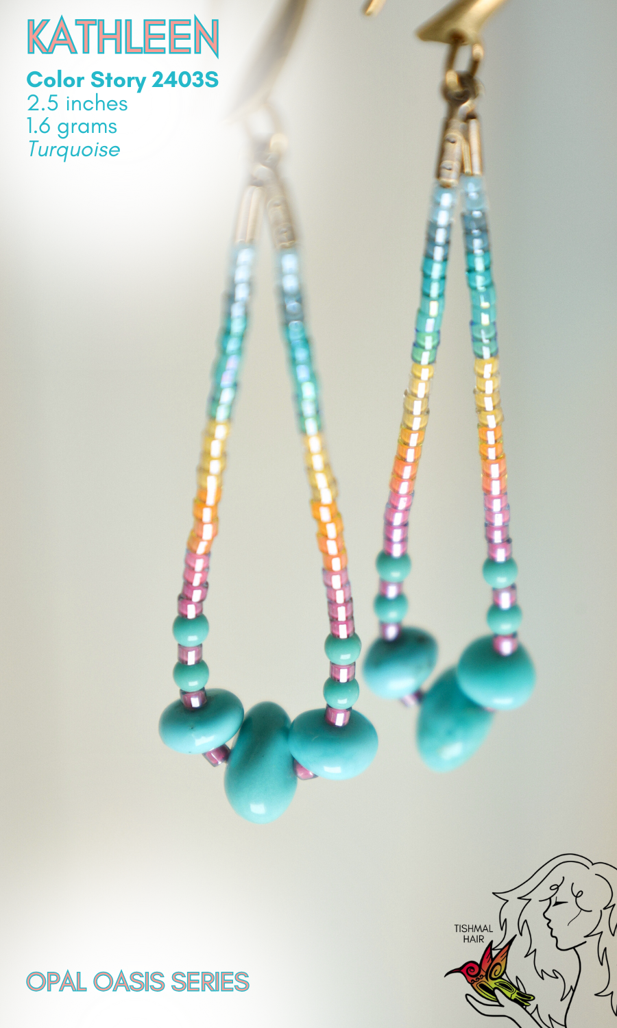 Opal Oasis Kathleen Earrings 2403S