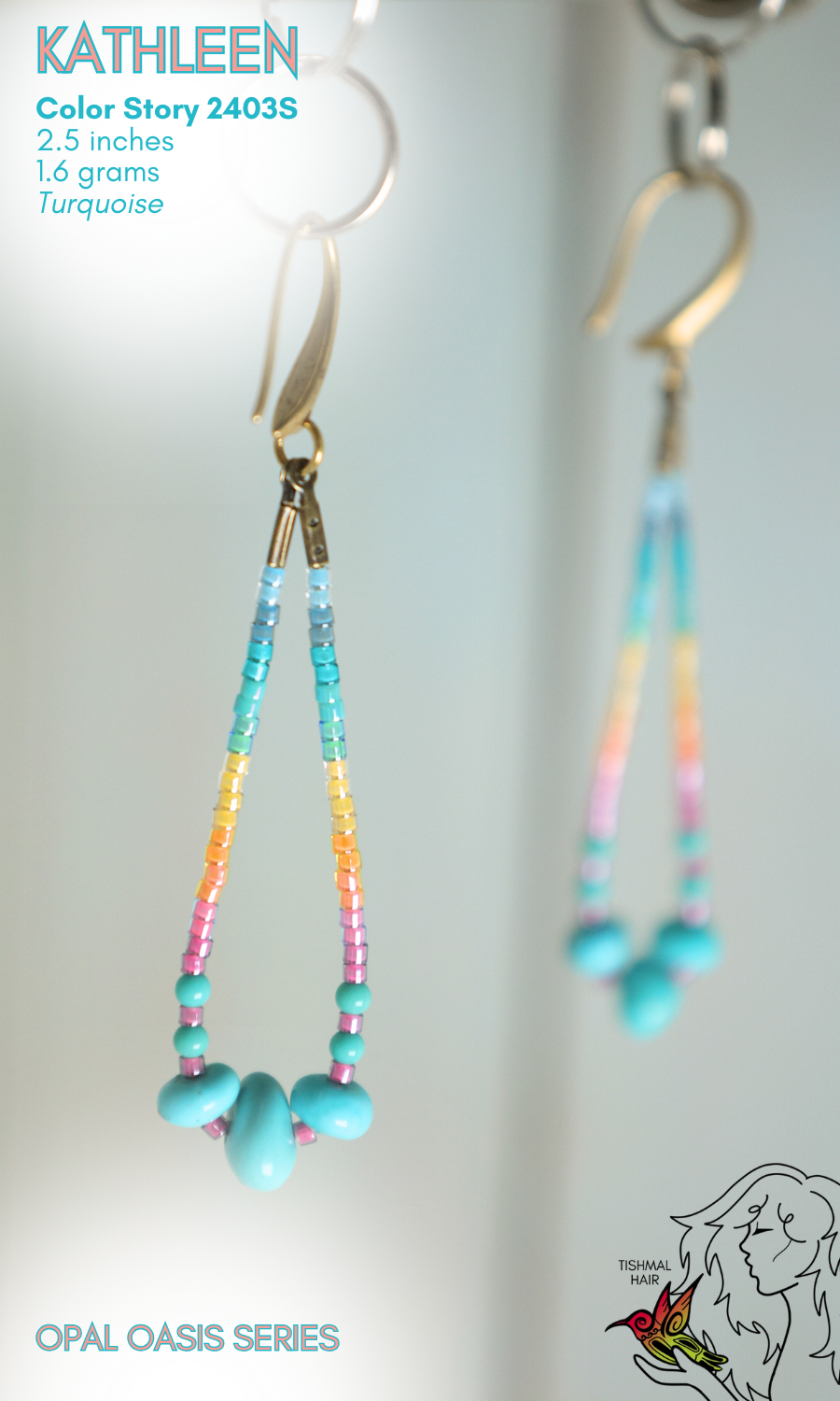 Opal Oasis Kathleen Earrings 2403S