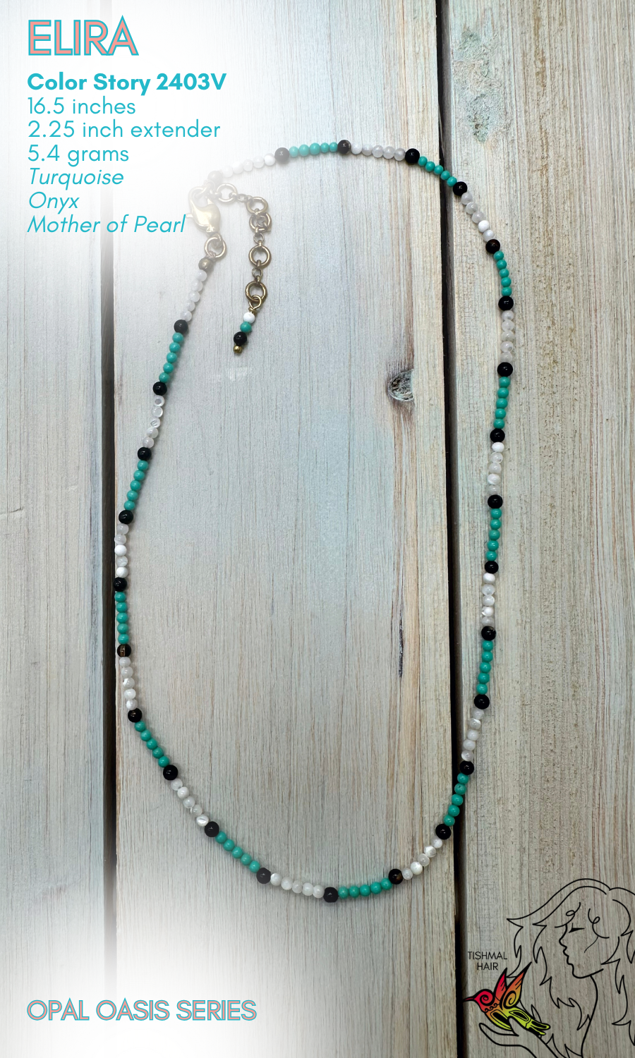 Opal Oasis Elira Necklace 2403V