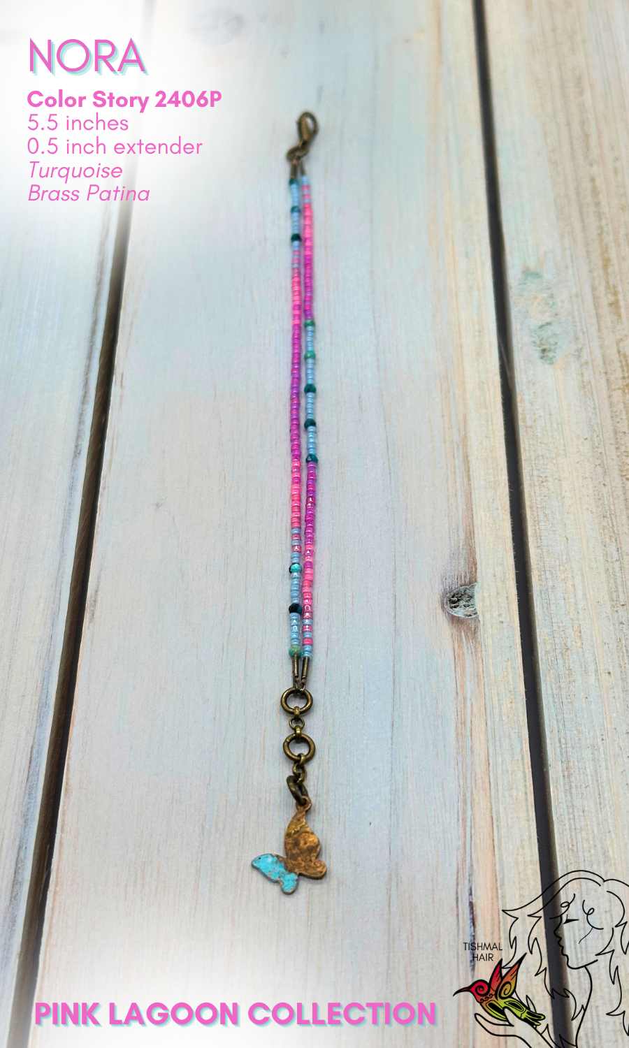 Pink Lagoon Nora Bracelet 2406P