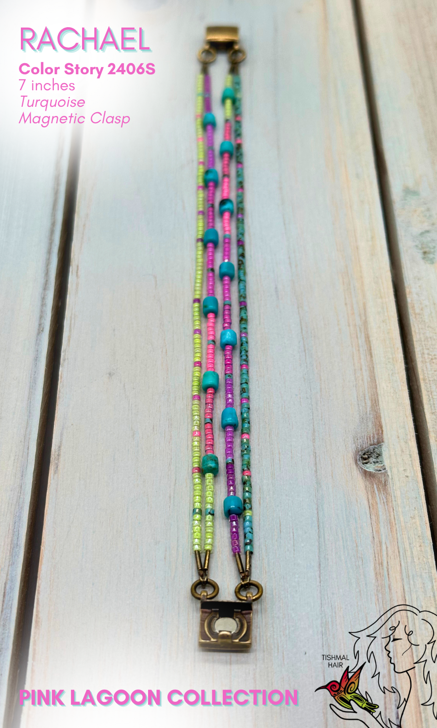 Pink Lagoon Rachael Bracelet 2406S