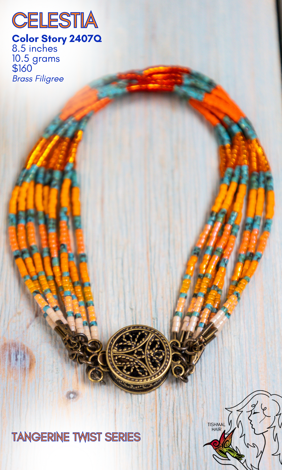 Tangerine Twist Celestia Bracelet 2407Q
