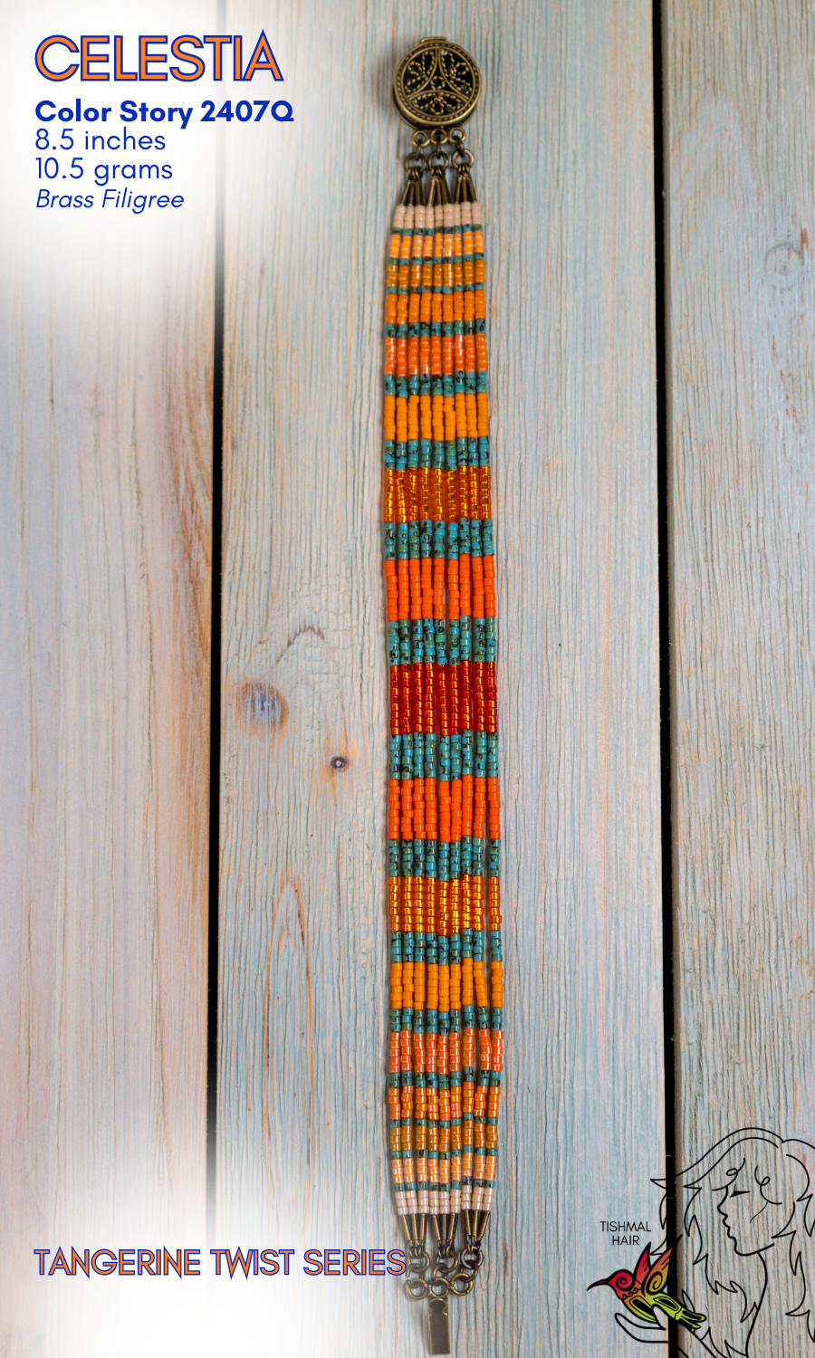 Tangerine Twist Celestia Bracelet 2407Q