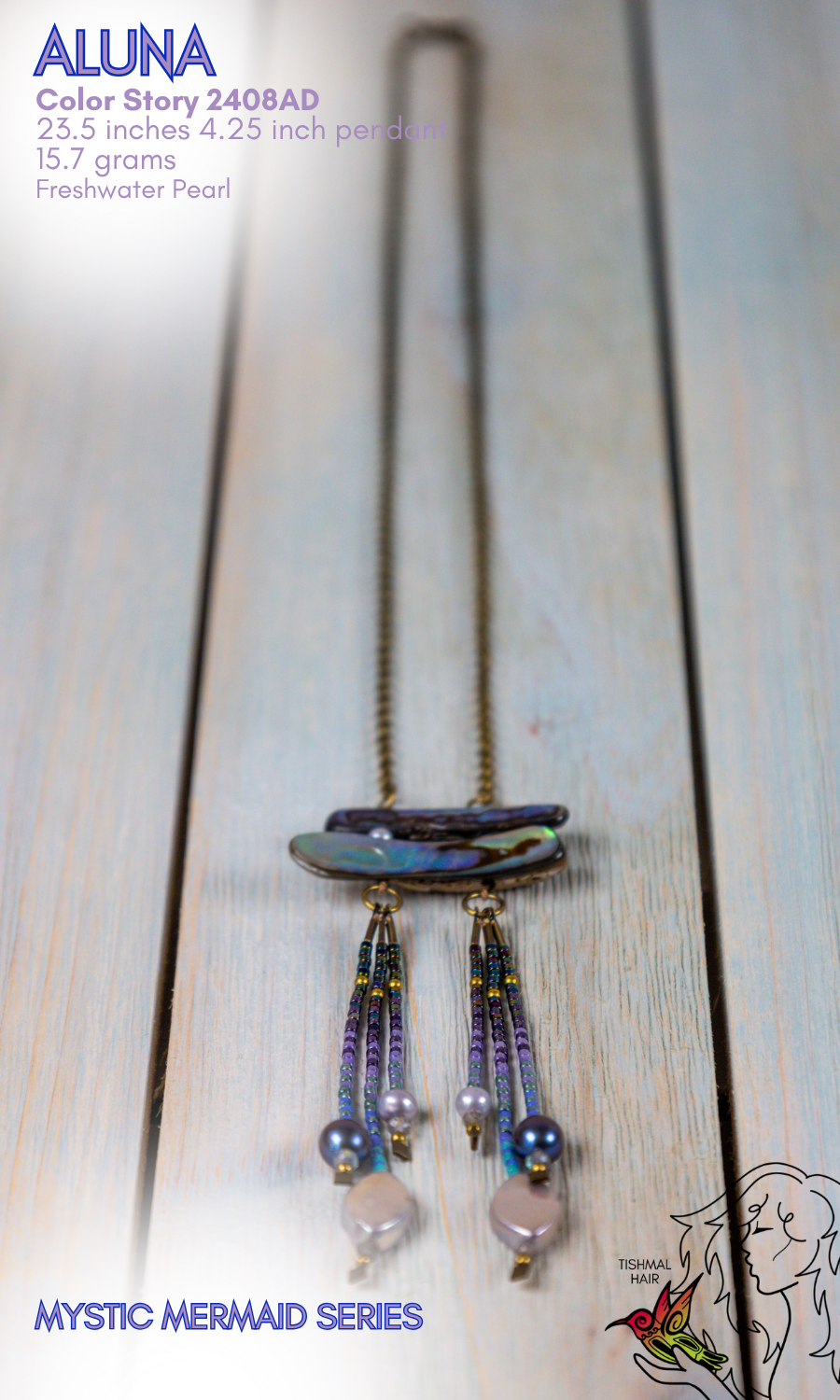 Mystic Mermaid Aluna Necklace 2408AD