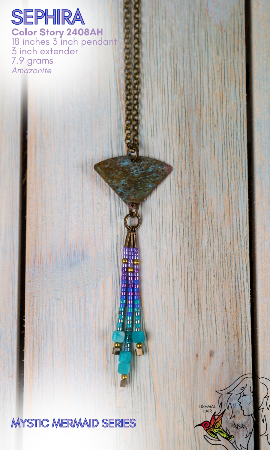 Mystic Mermaid Sephira Necklace 2408AH