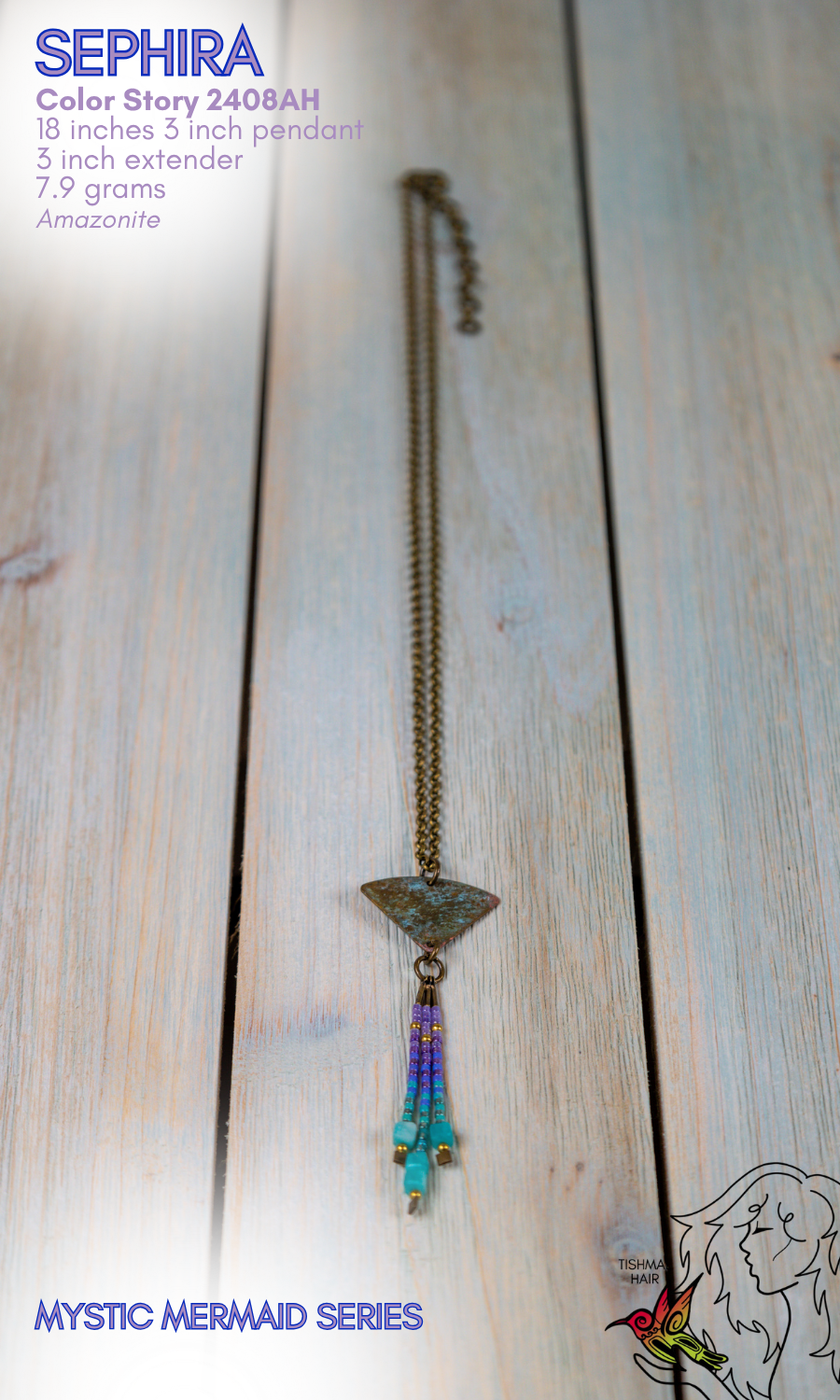 Mystic Mermaid Sephira Necklace 2408AH