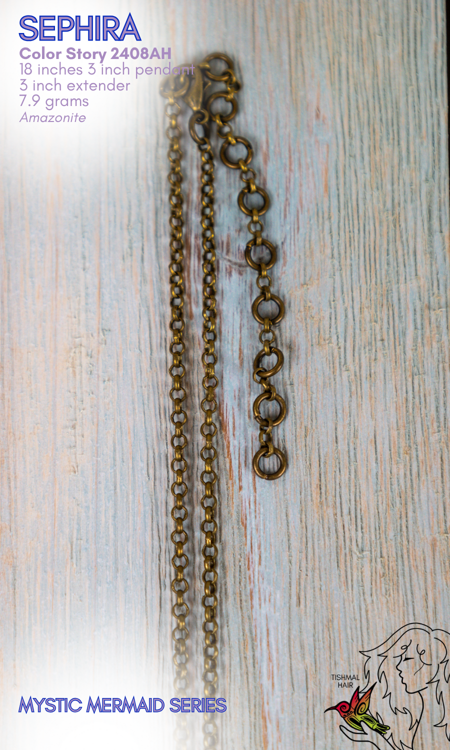 Mystic Mermaid Sephira Necklace 2408AH
