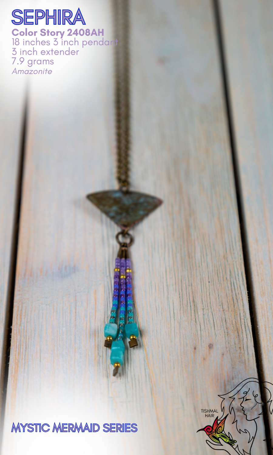Mystic Mermaid Sephira Necklace 2408AH