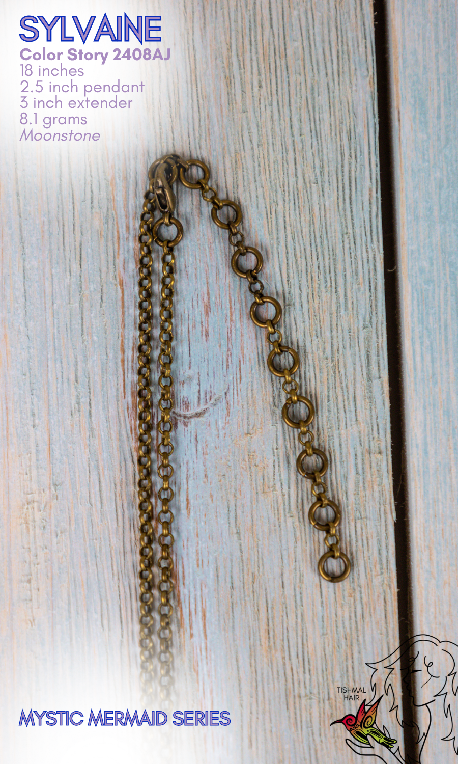 Mystic Mermaid Sylvaine Necklace 2408AJ