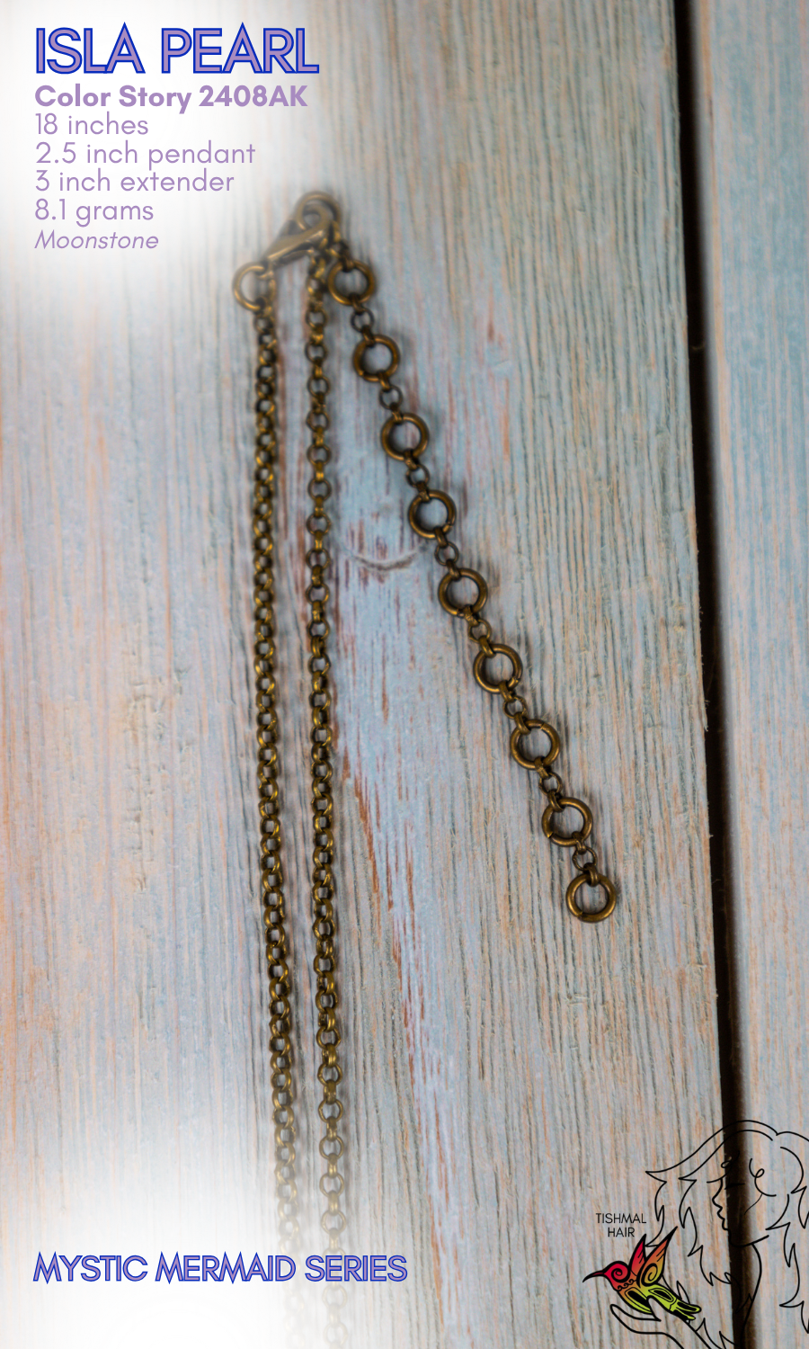 Mystic Mermaid Isla Pearl Necklace 2408AK