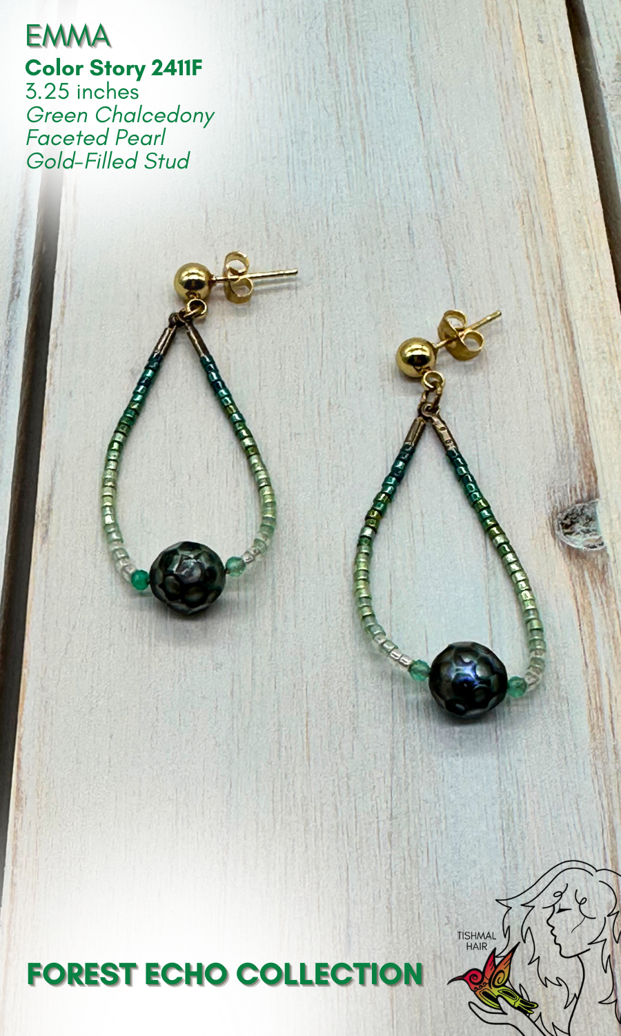 Forest Echo Emma Earrings 2411F