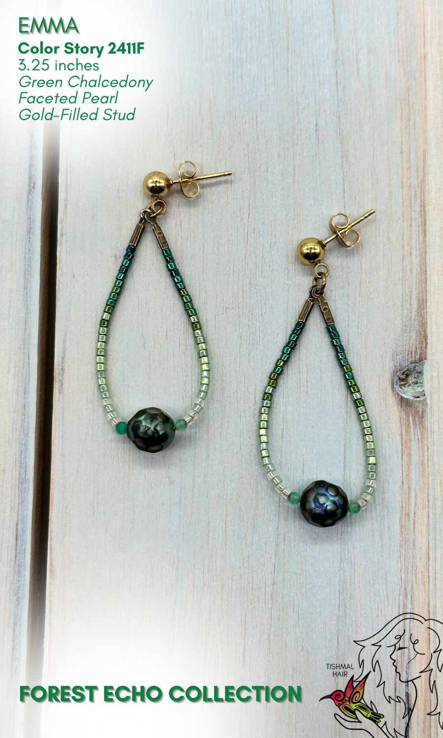 Forest Echo Emma Earrings 2411F