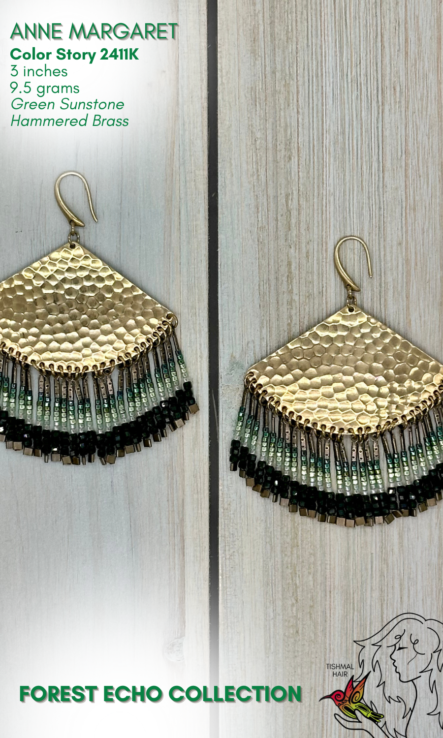 Forest Echo Anne Margaret Earrings 2411K