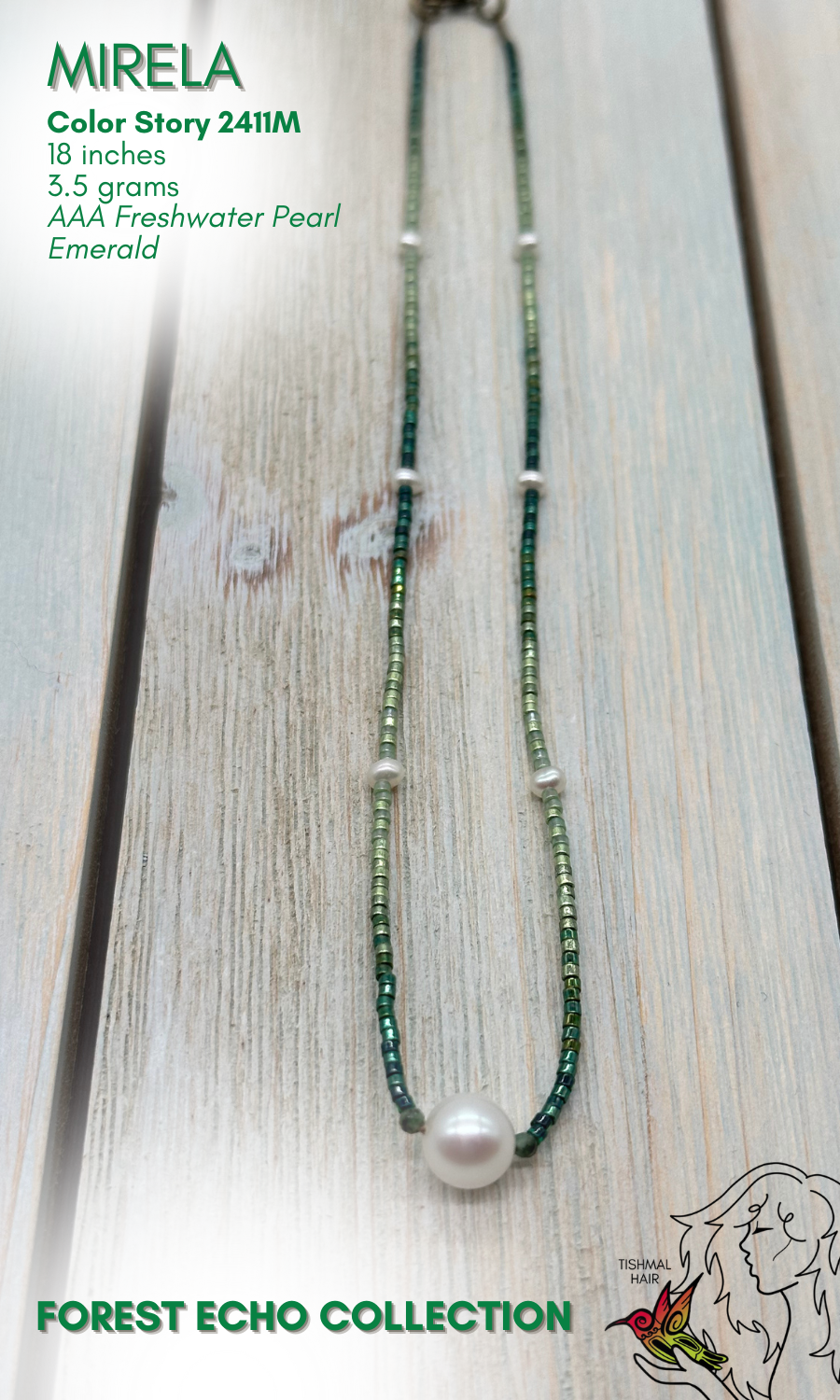 Forest Echo Mirela Necklace 2411M