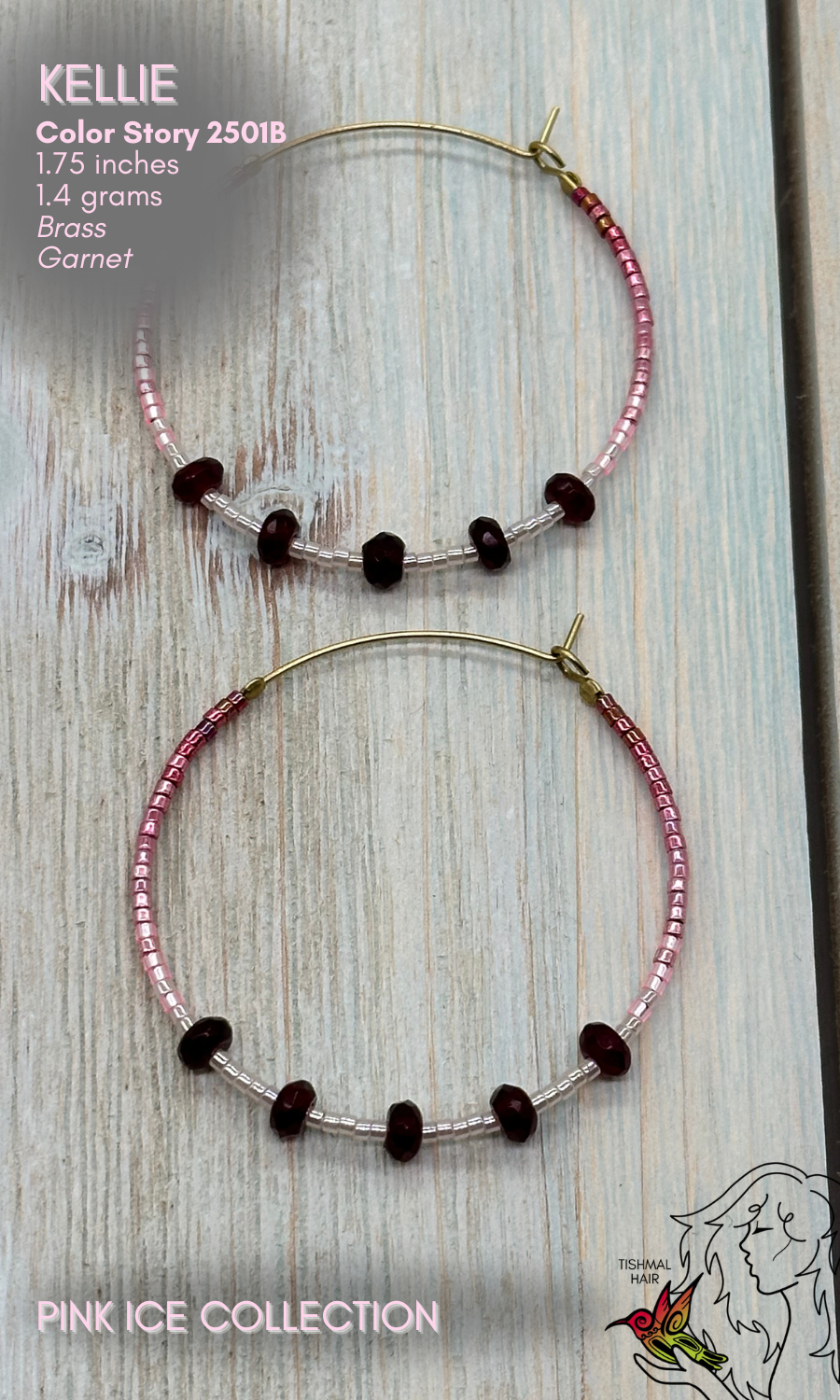 Pink Ice Kellie Earrings 2501B