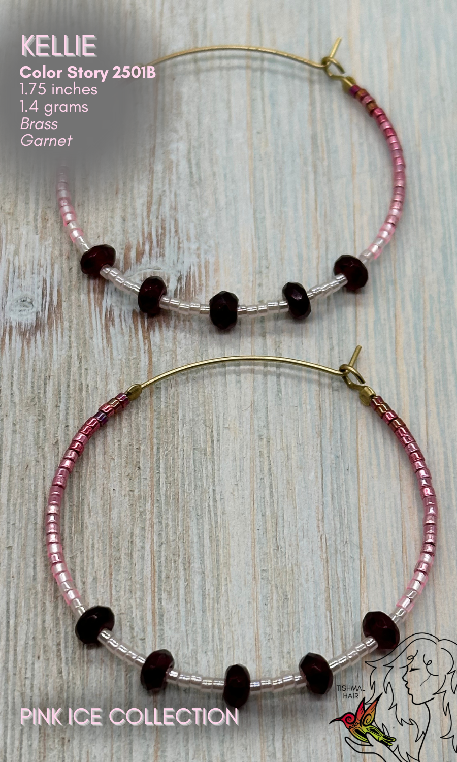 Pink Ice Kellie Earrings 2501B