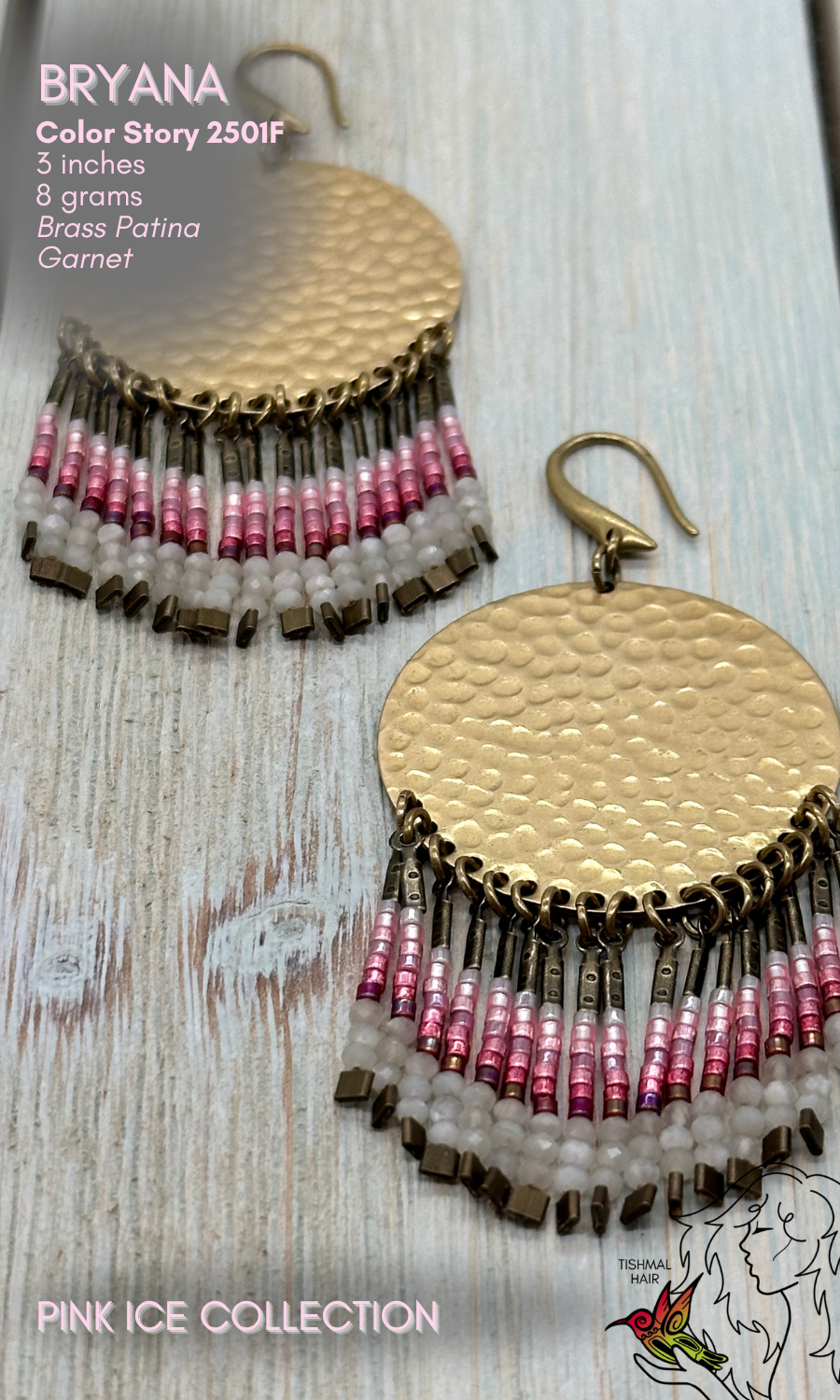 Pink Ice Bryana Earrings 2501F