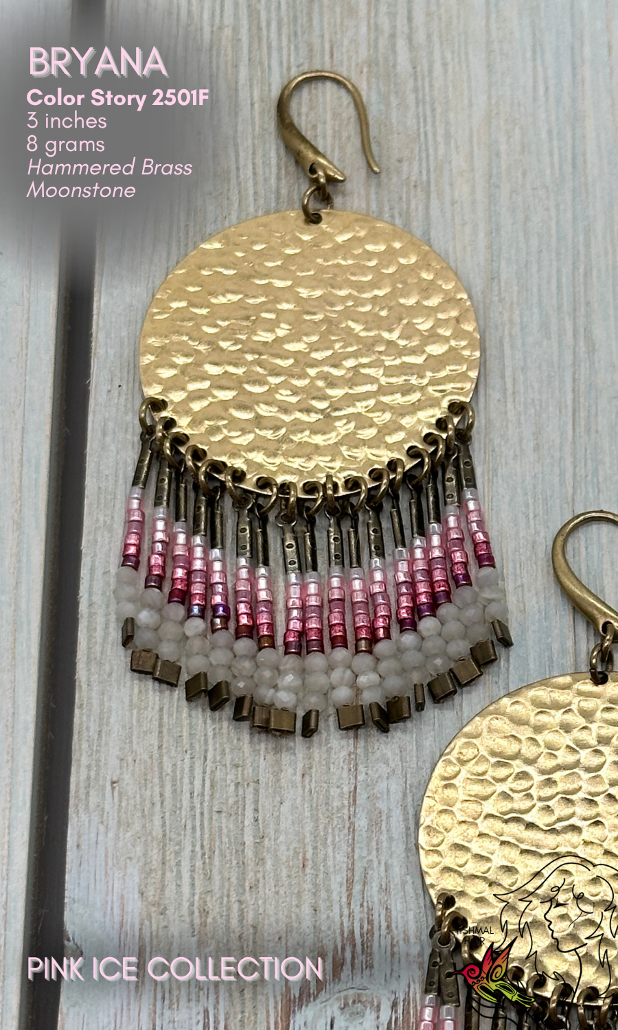 Pink Ice Bryana Earrings 2501F