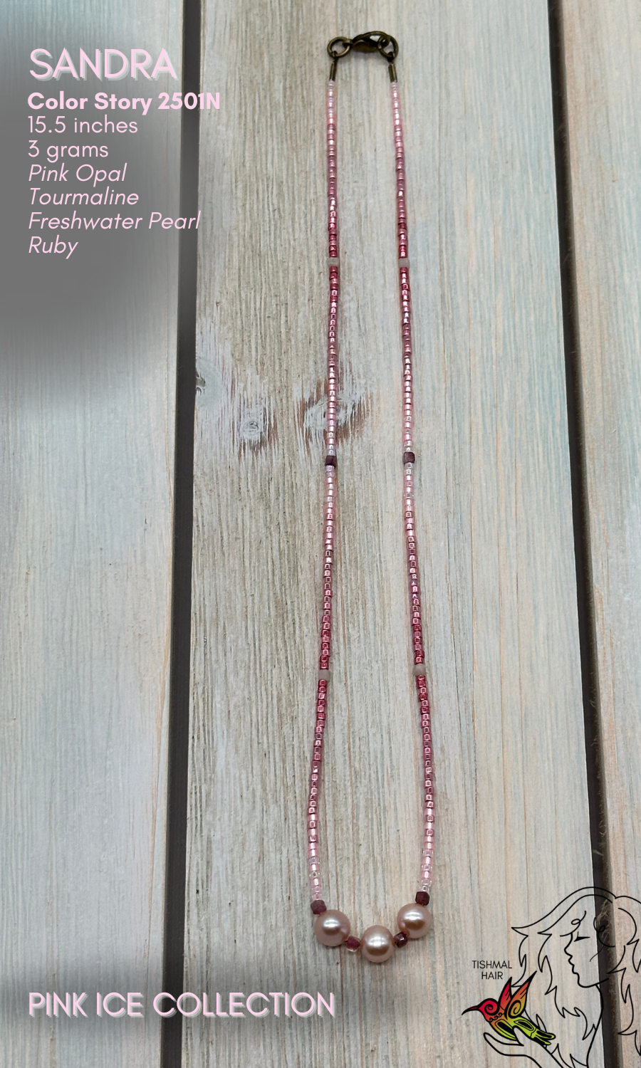Pink Ice Sandra Necklace 2501N