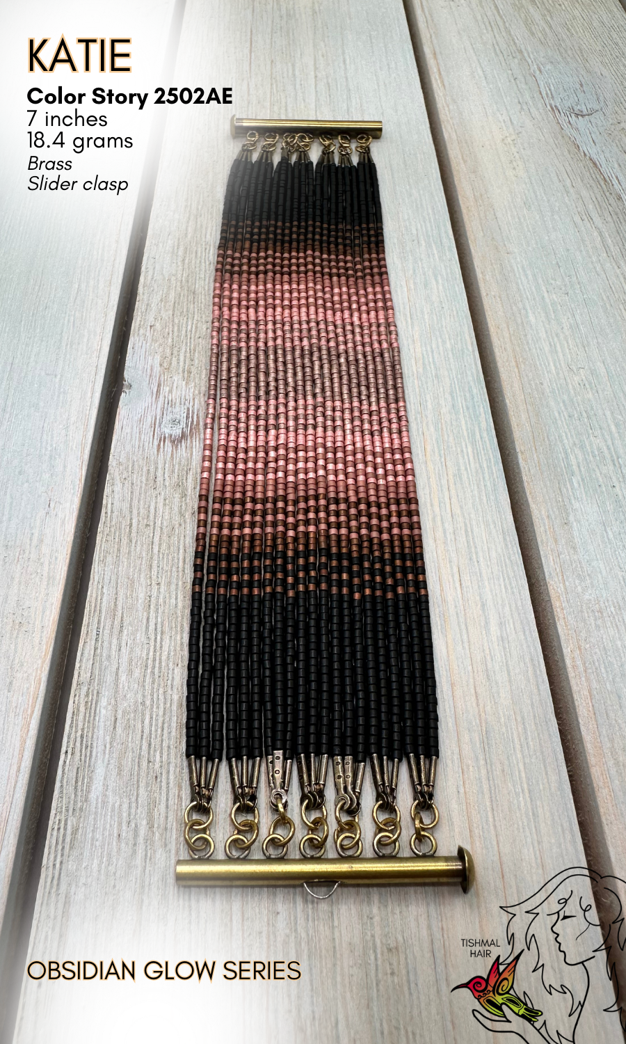 Obsidian Glow Katie Bracelet 2502AE