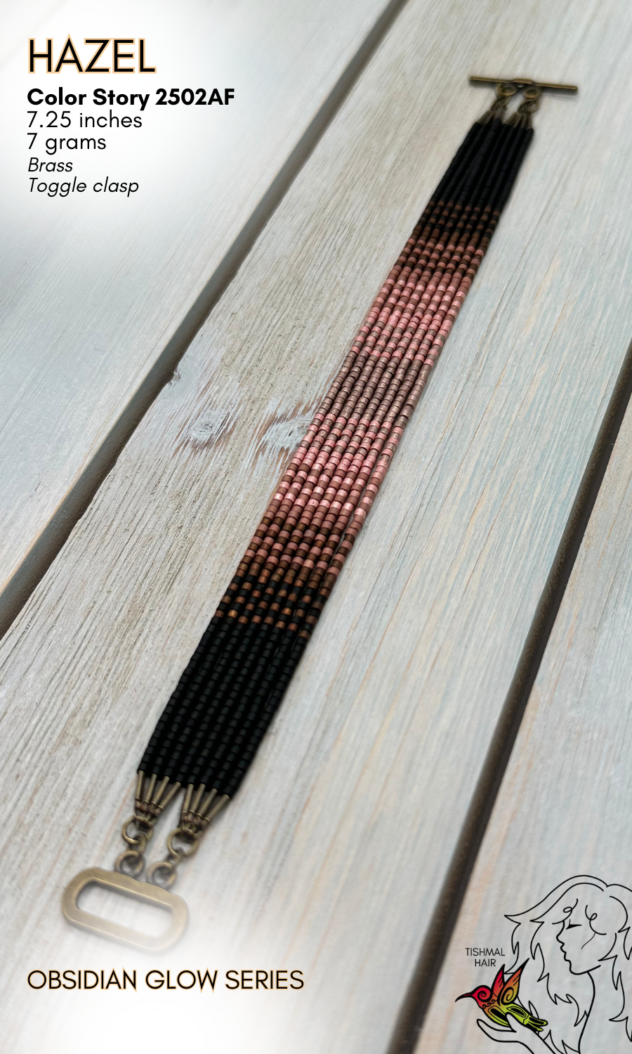 Obsidian Glow Hazel Bracelet 2502AF
