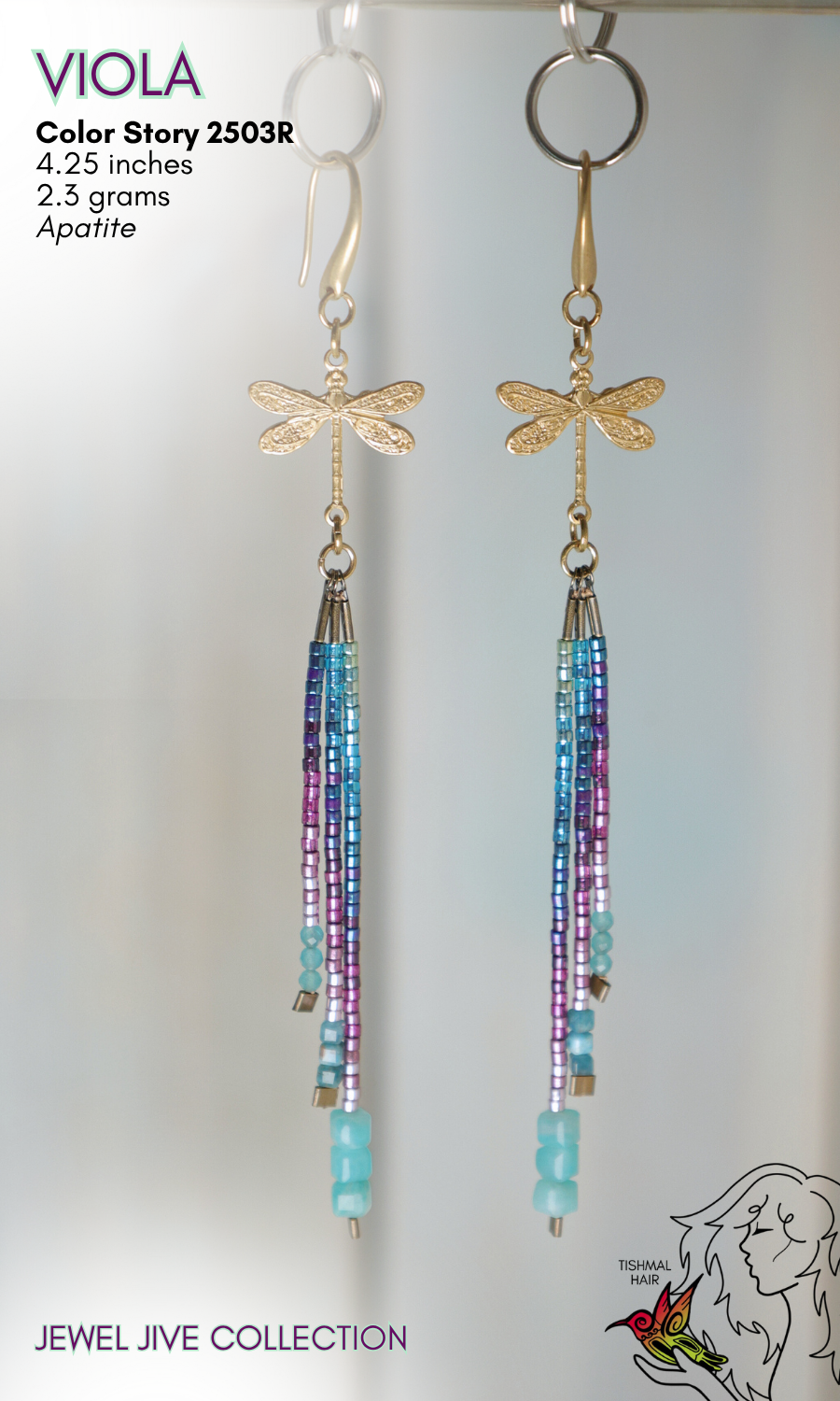 Jewel Jive Viola Earrings 2503R