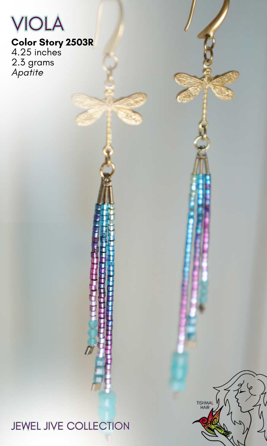 Jewel Jive Viola Earrings 2503R
