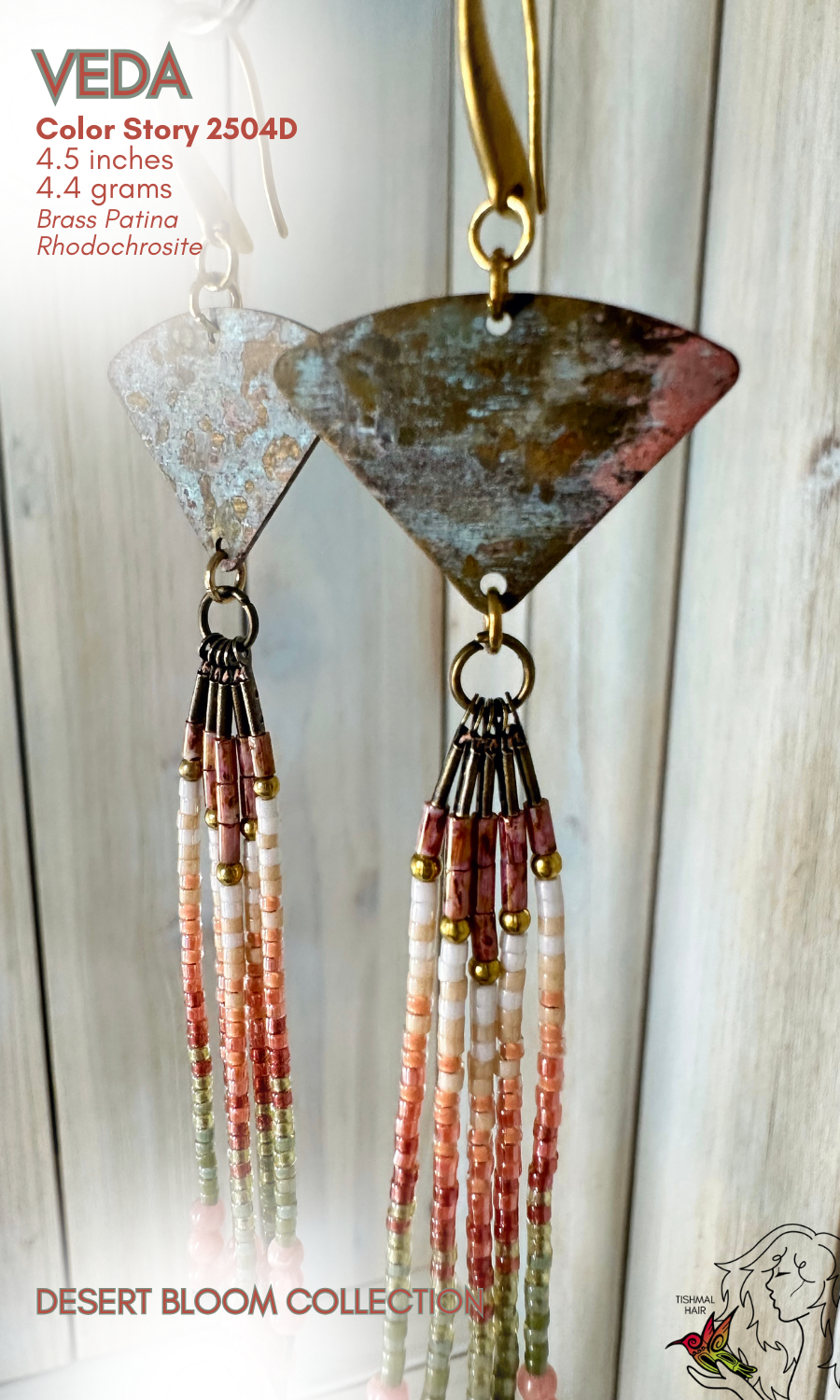 Desert Bloom Veda Earrings 2504D
