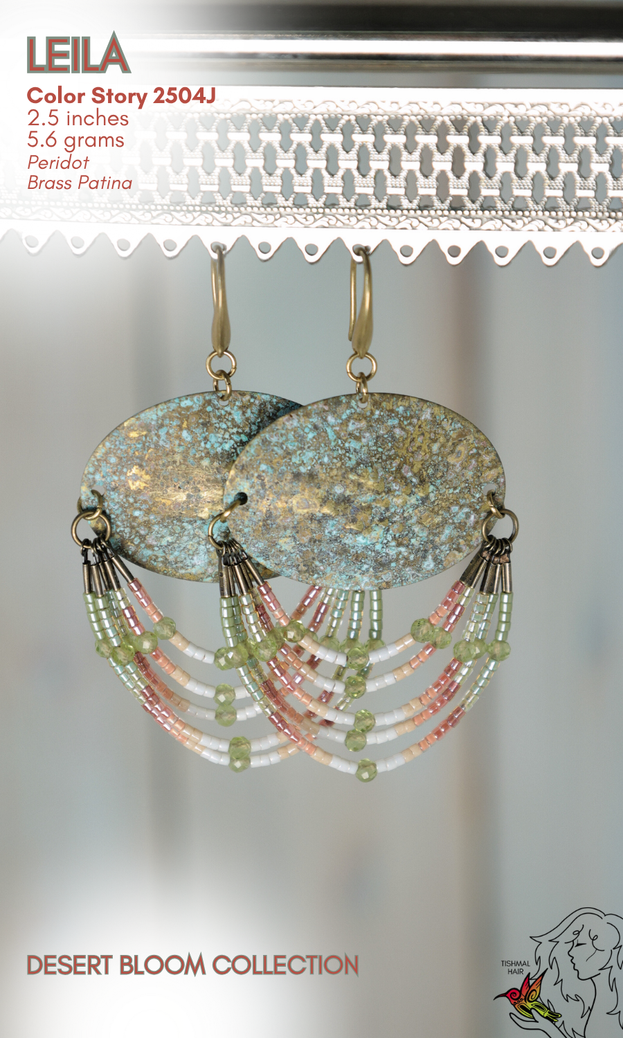 Desert Bloom Leila Earrings 2504J
