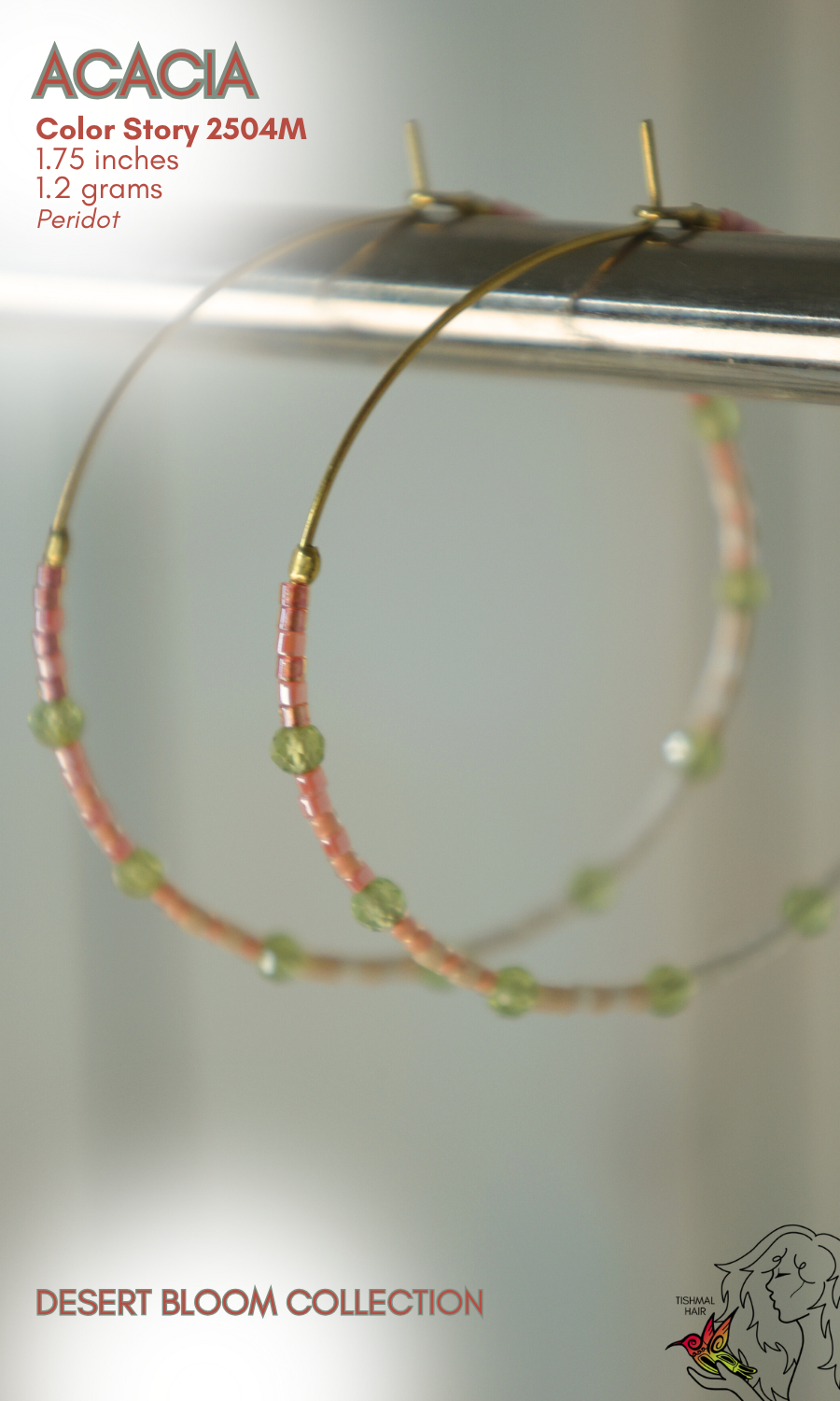 Desert Bloom Acacia Earrings 2504M