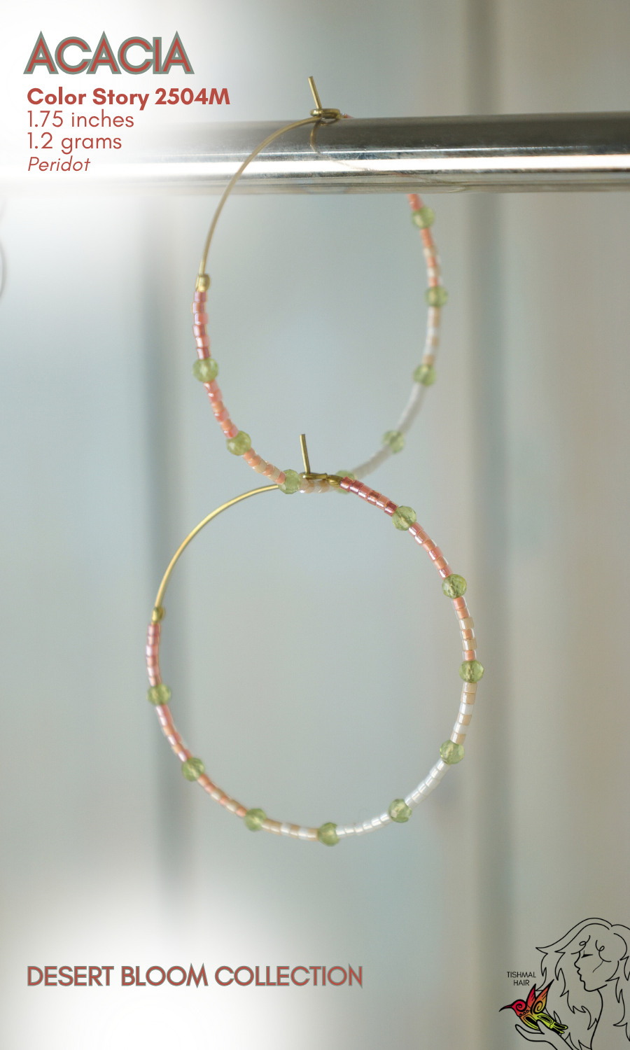 Desert Bloom Acacia Earrings 2504M
