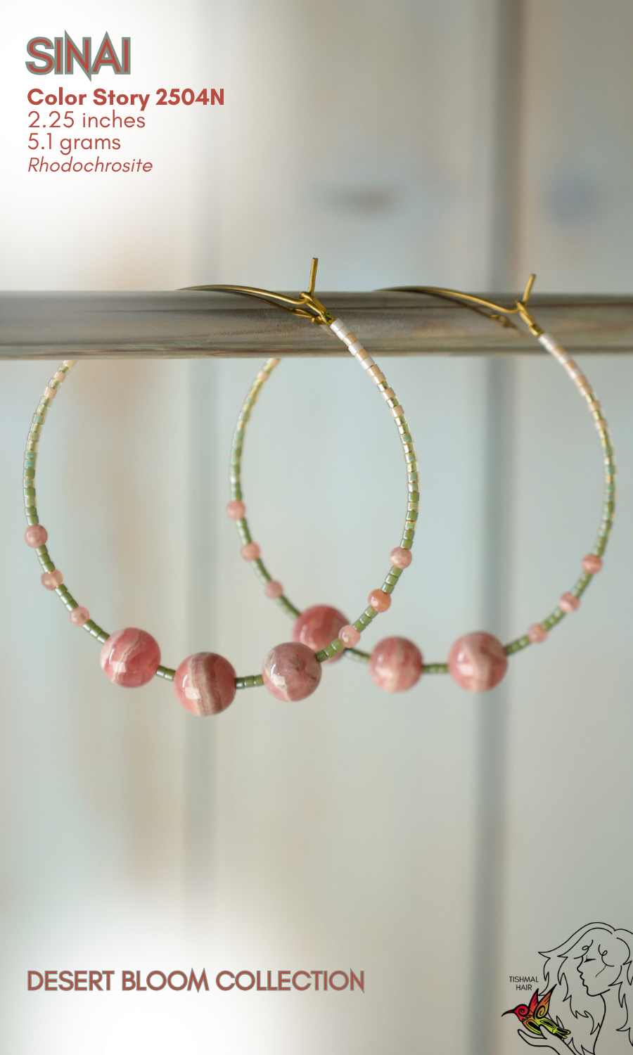 Desert Bloom Sinai Earrings 2504N