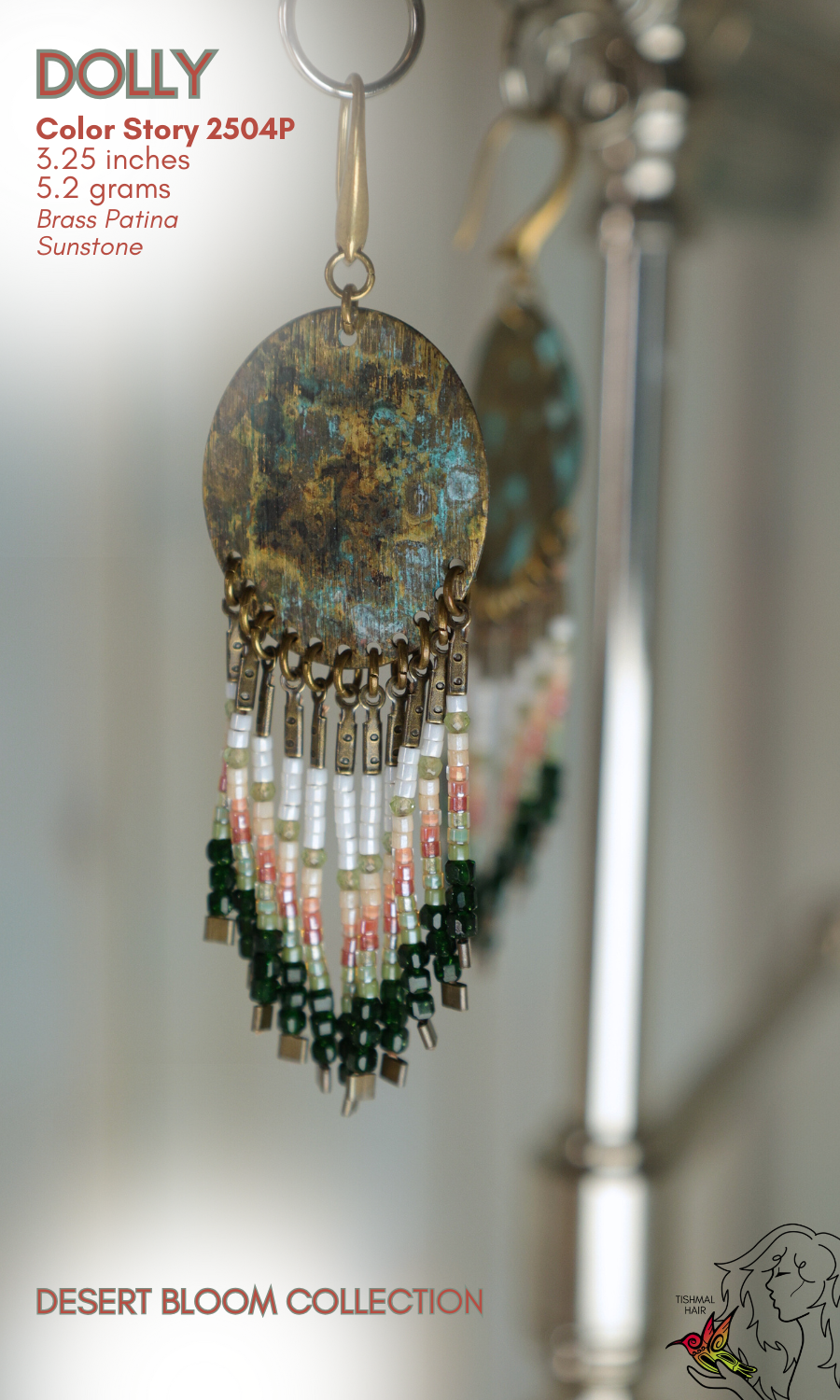 Desert Bloom Dolly Earrings 2504P