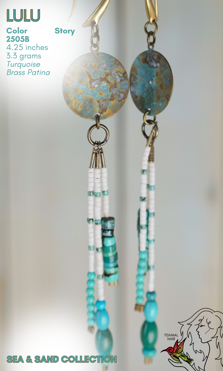 Sea & Sand Lulu Earrings 2505B