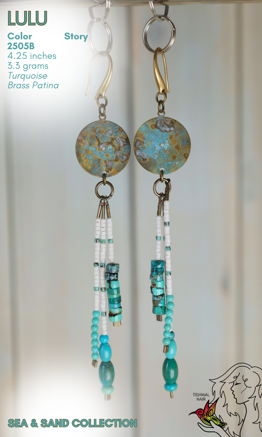 Sea & Sand Lulu Earrings 2505B