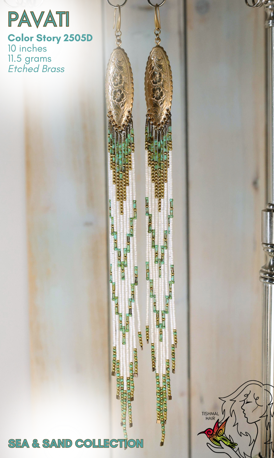 Sea & Sand Pavati Earrings 2505D
