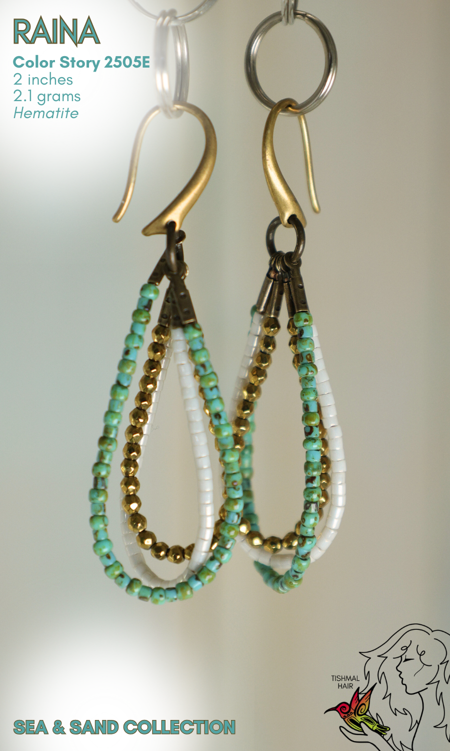 Sea & Sand Raina Earrings 2505E