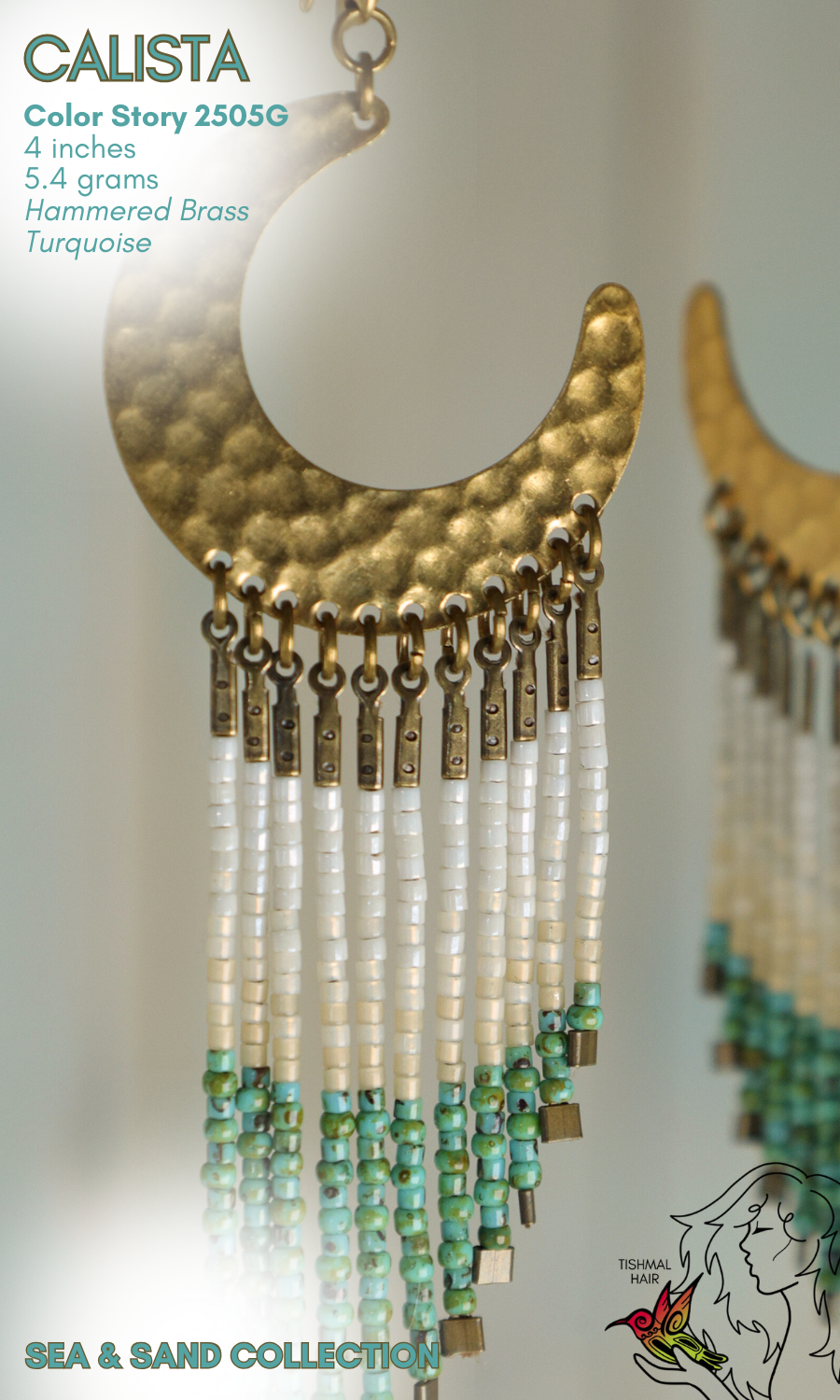 Sea & Sand Calista Earrings 2505G