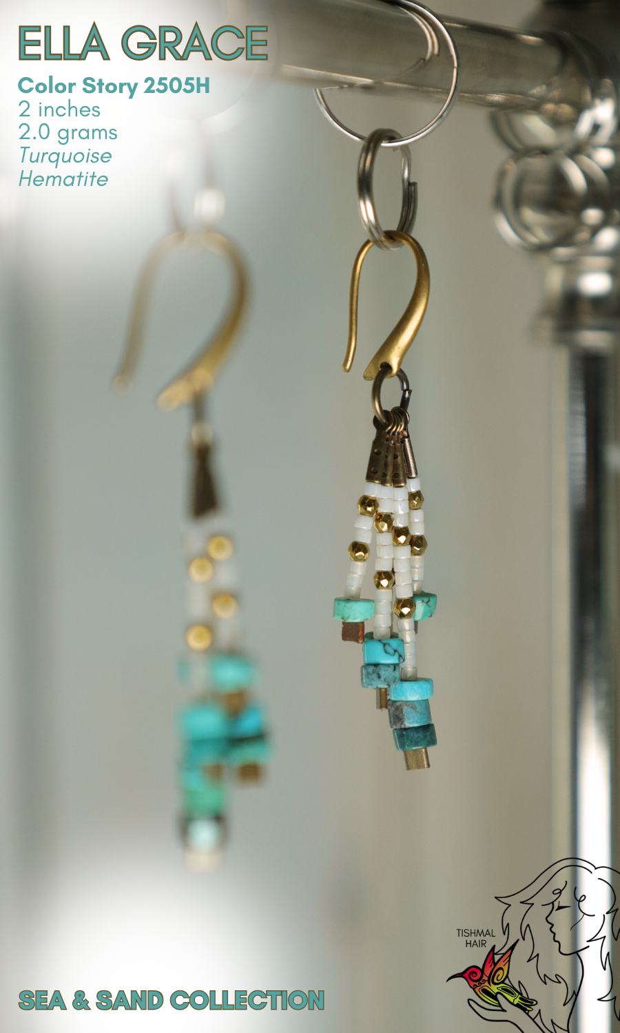 Sea & Sand Ella Grace Earrings 2505H
